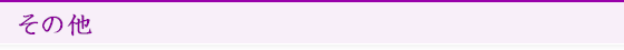 その他